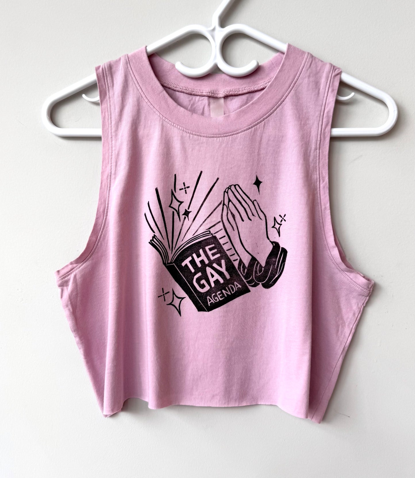 Gay Agenda Cropped Tank