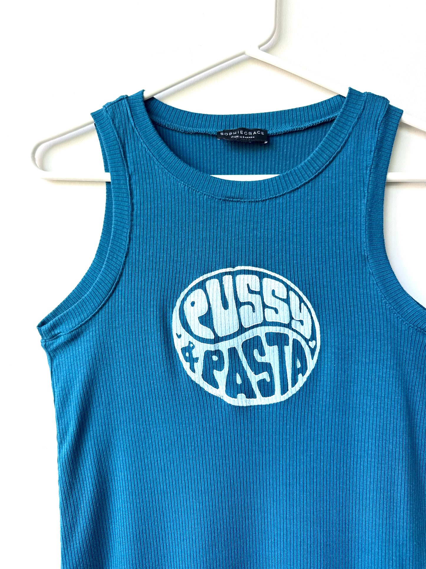 Pussy & Pasta Tank Top