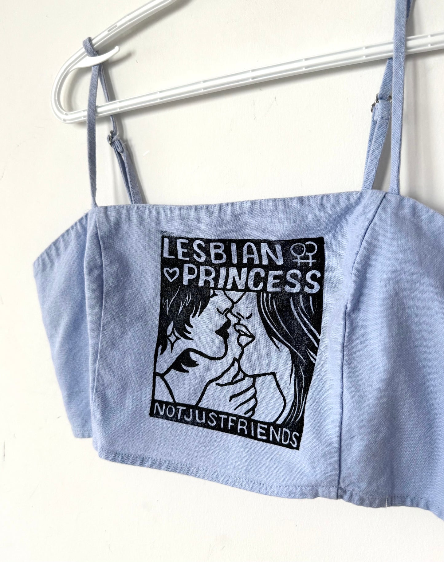 Lesbian Princess Cropped Tank