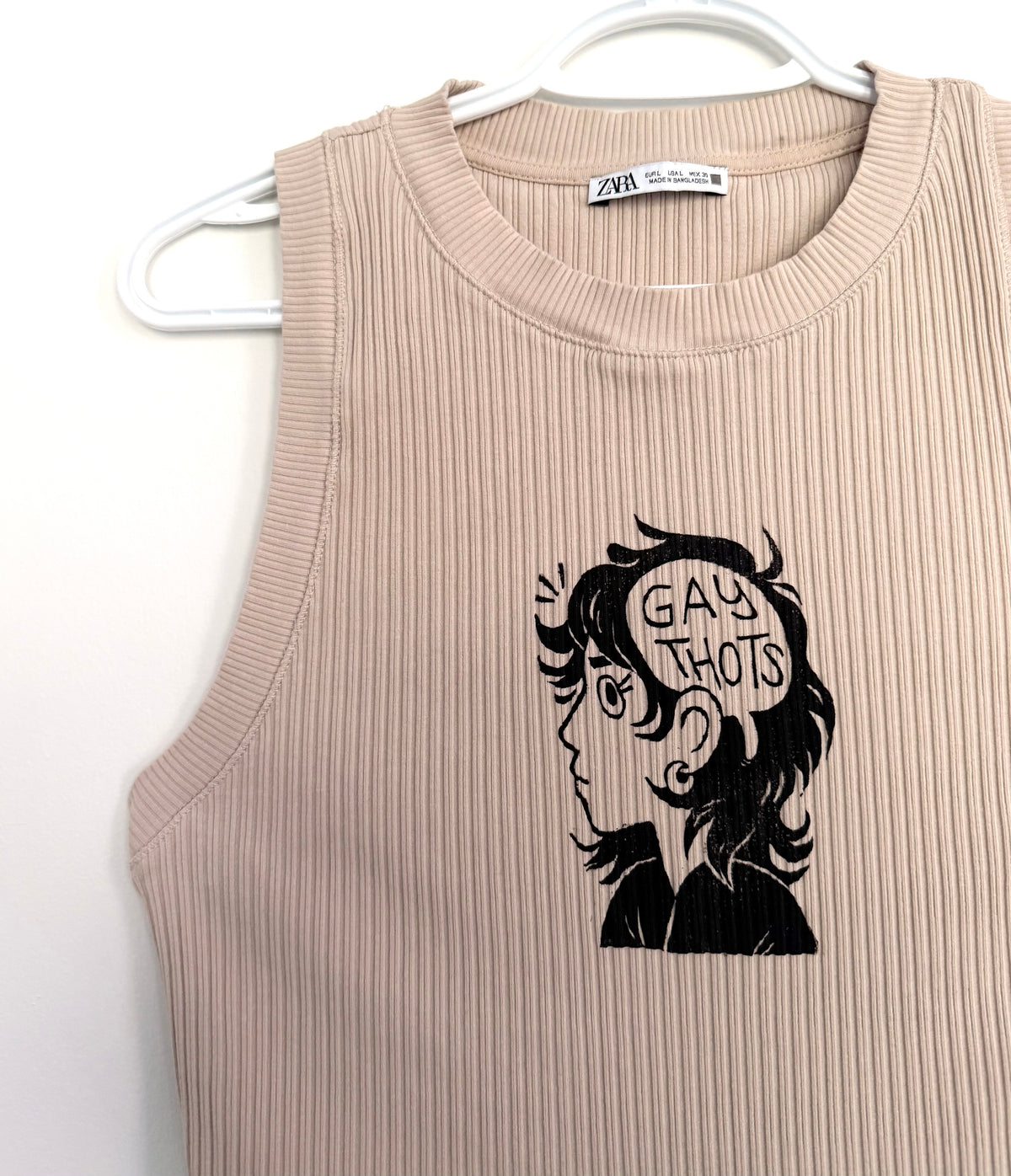 Gay Thots Ribbed Tank Top