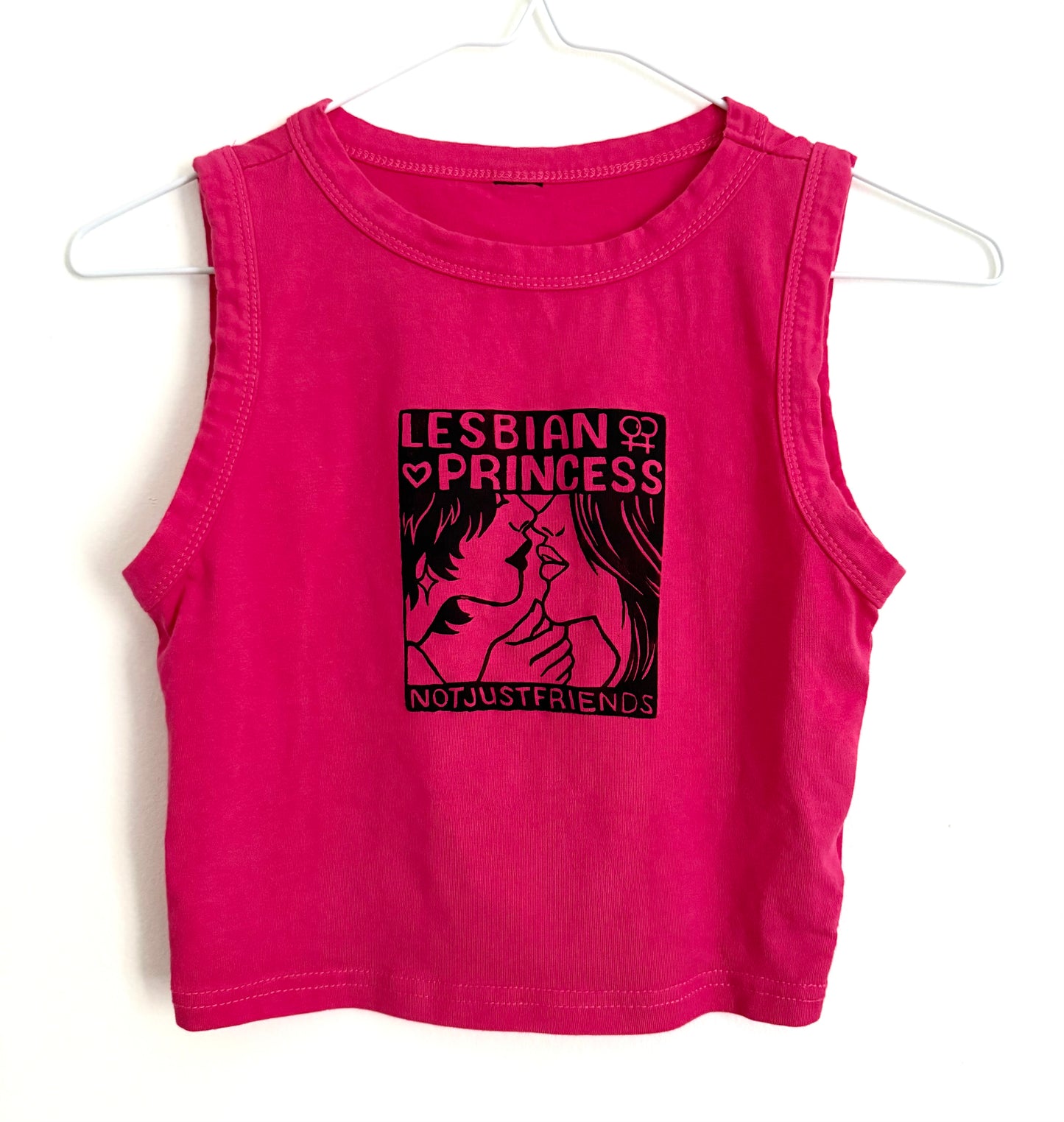 Lesbian Princess Cropped Tank