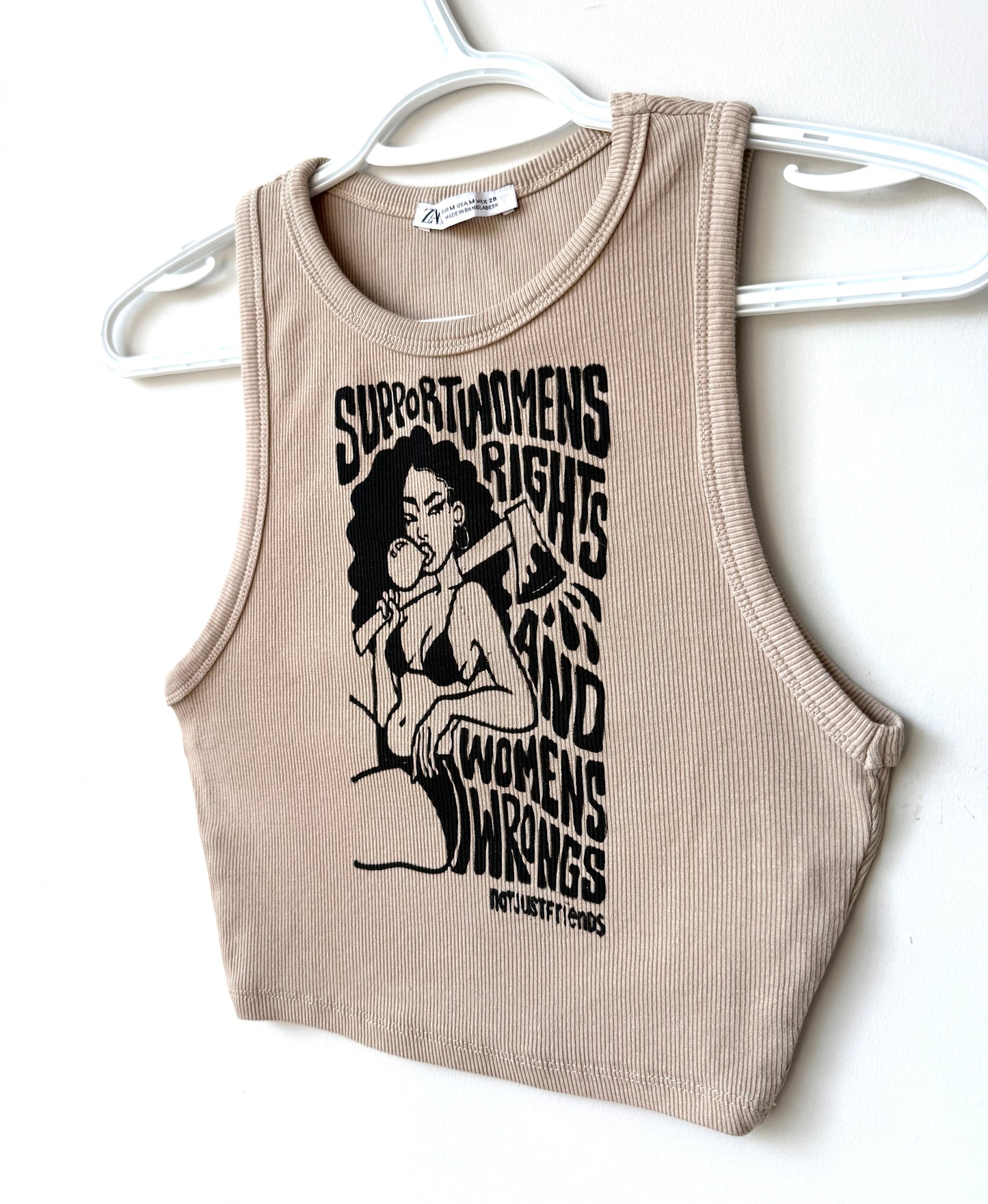 Women’s Wrongs Cropped Tank