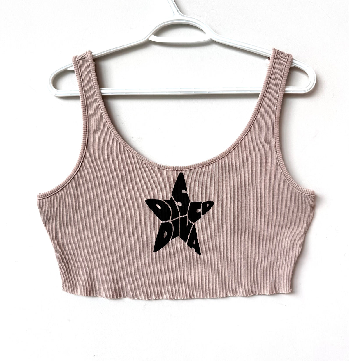 Disco Diva Cropped Tank