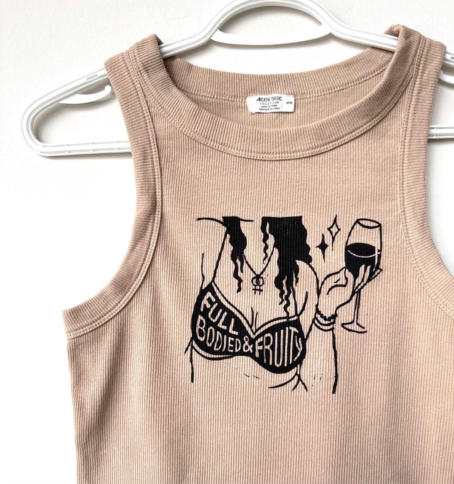 Full Bodied & Fruity Cropped Tank