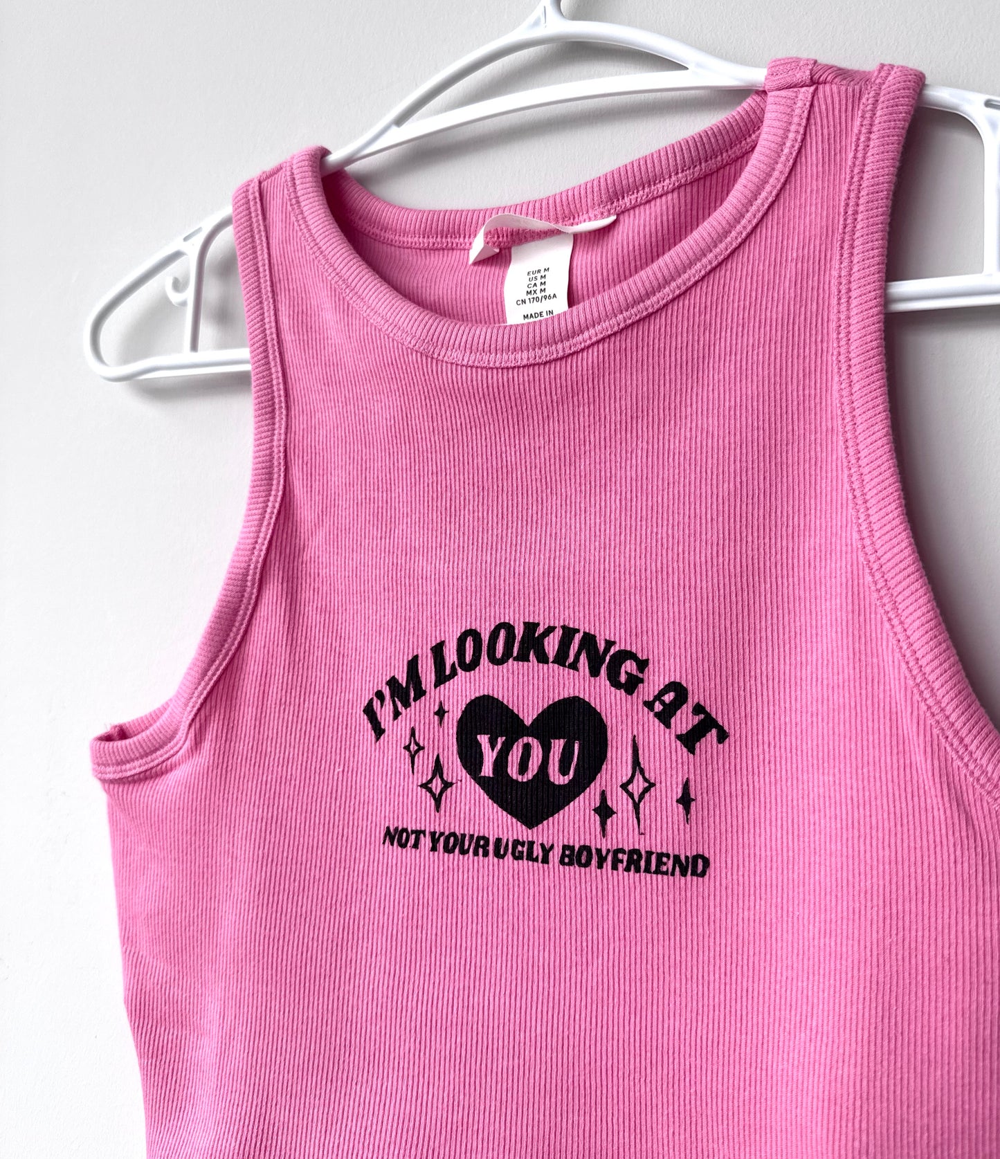 Looking At You Cropped Tank