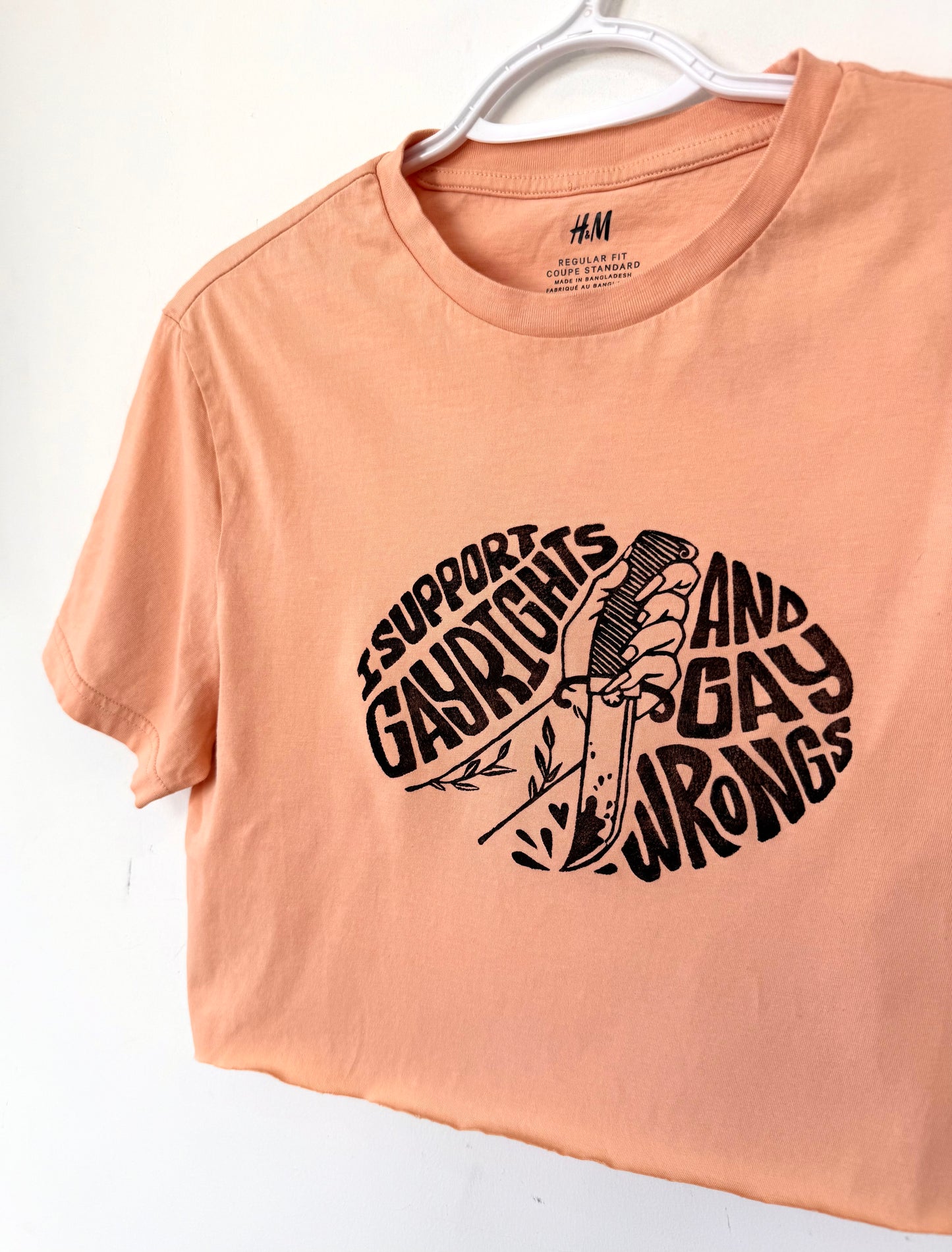Gay Wrongs Cropped T