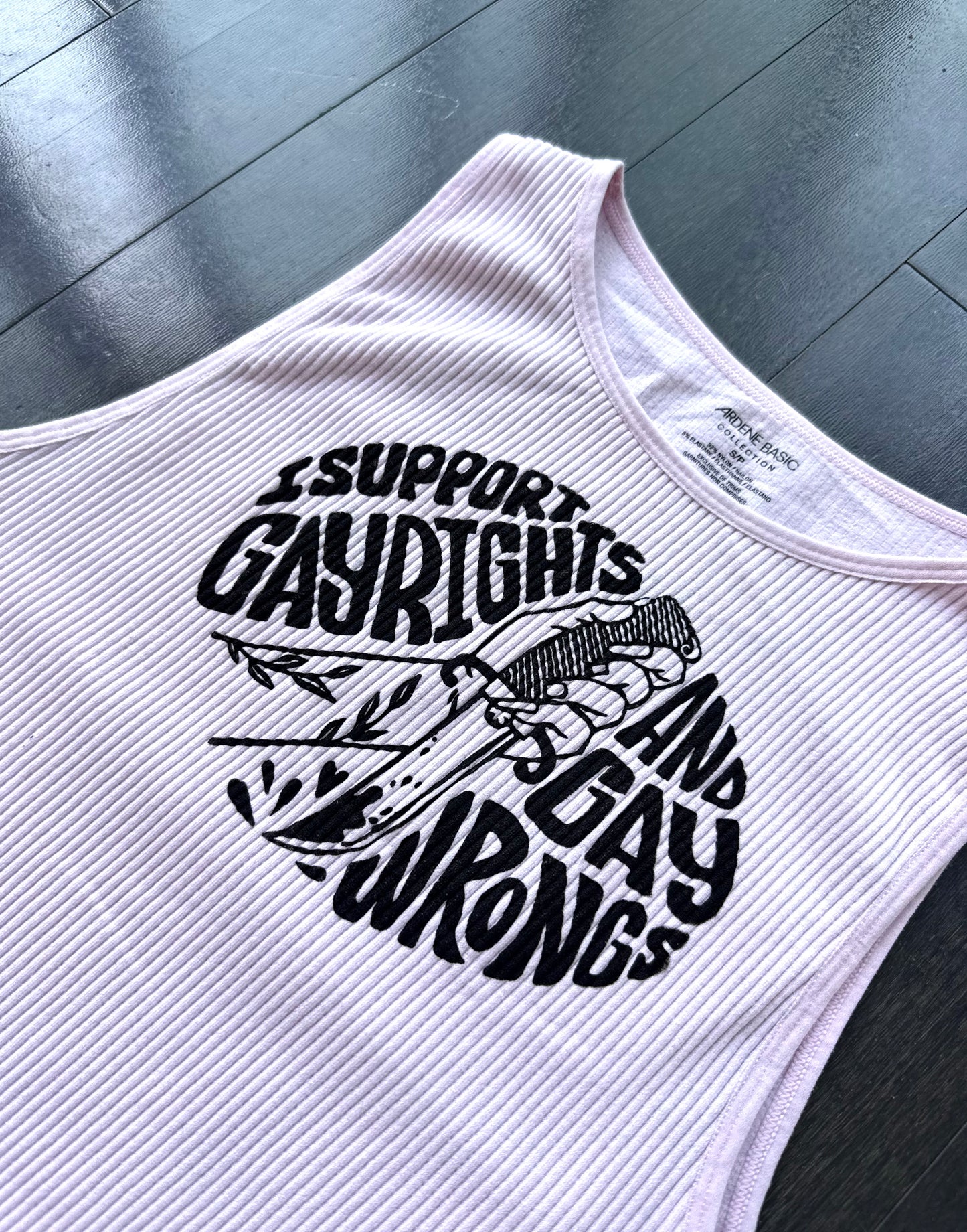 Gay Wrongs Cropped Tank
