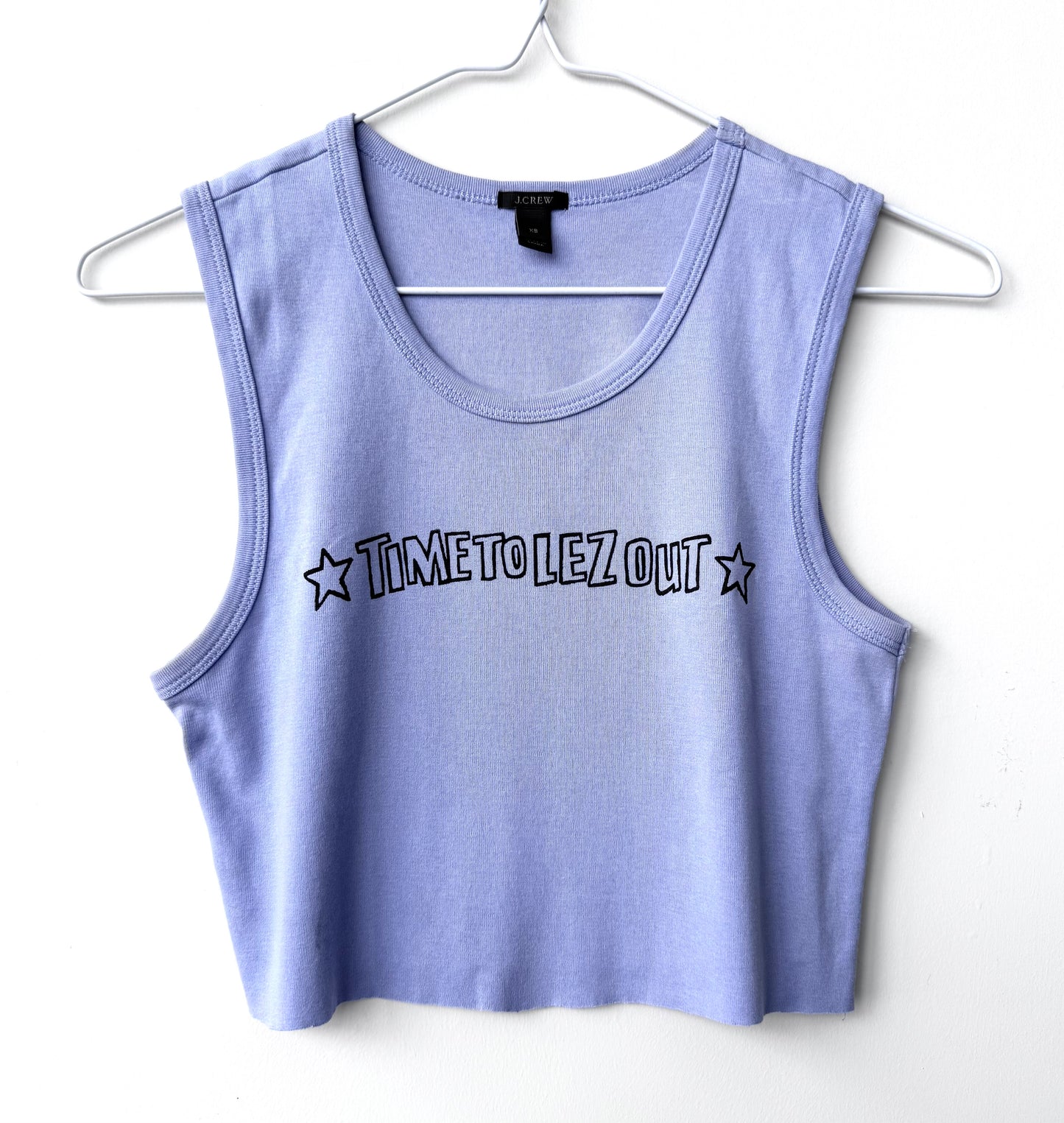 Lez Out Cropped Tank
