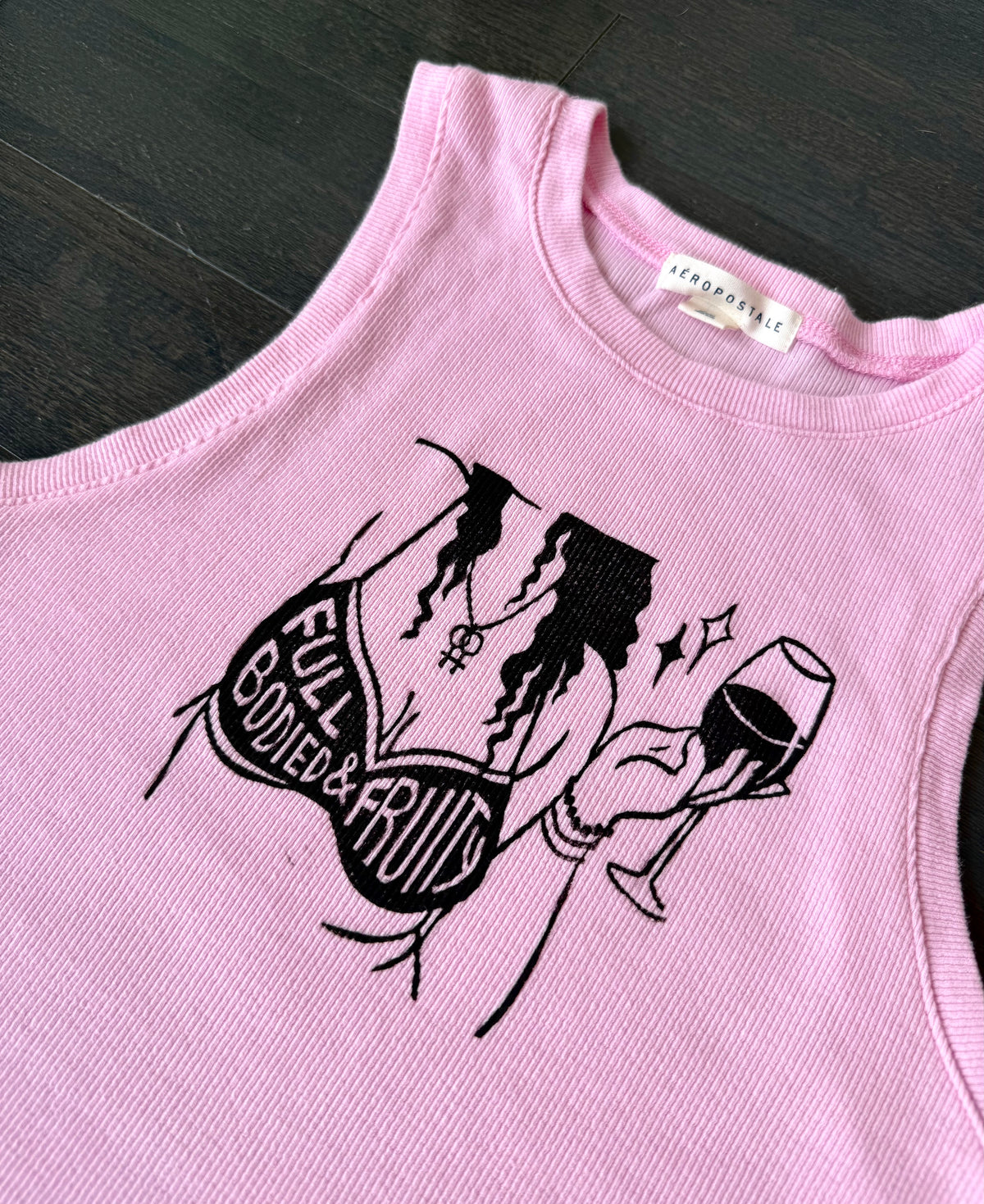 Full Bodied & Fruity Cropped Tank