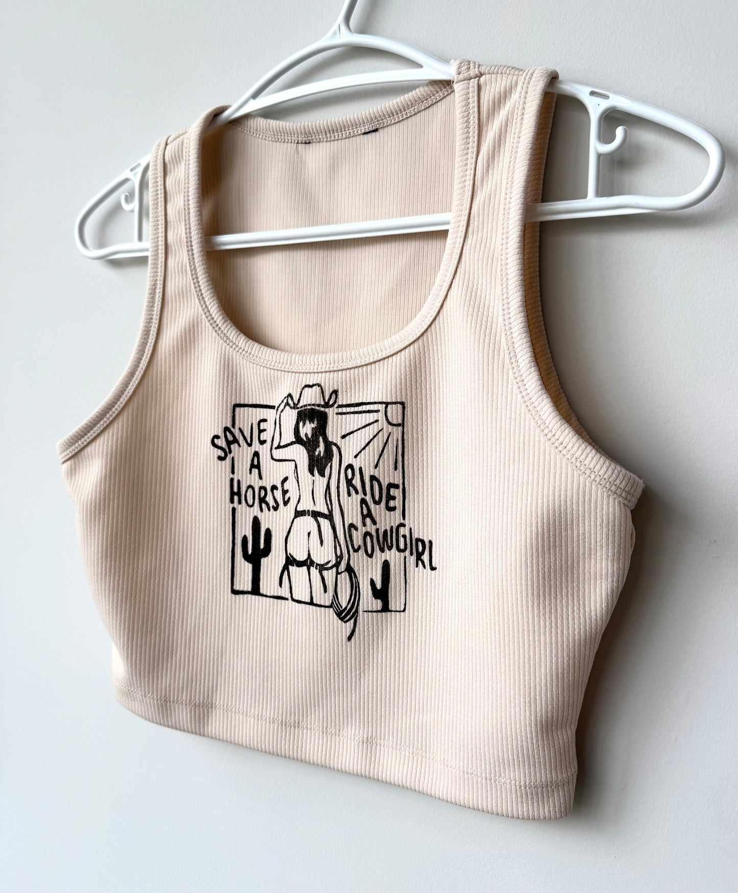 Cowgirl Cropped Tank