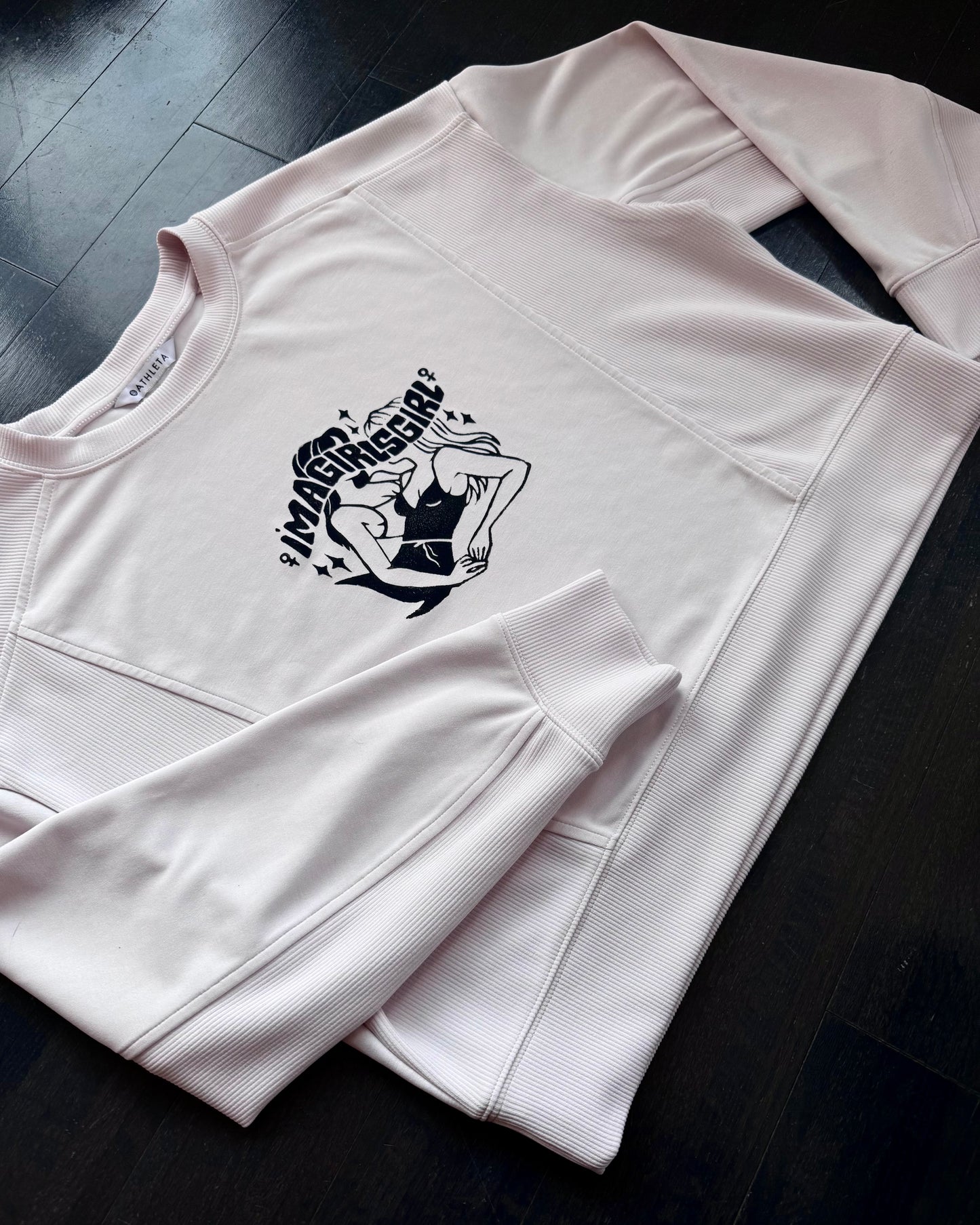 Girls Girl Cropped Crewneck