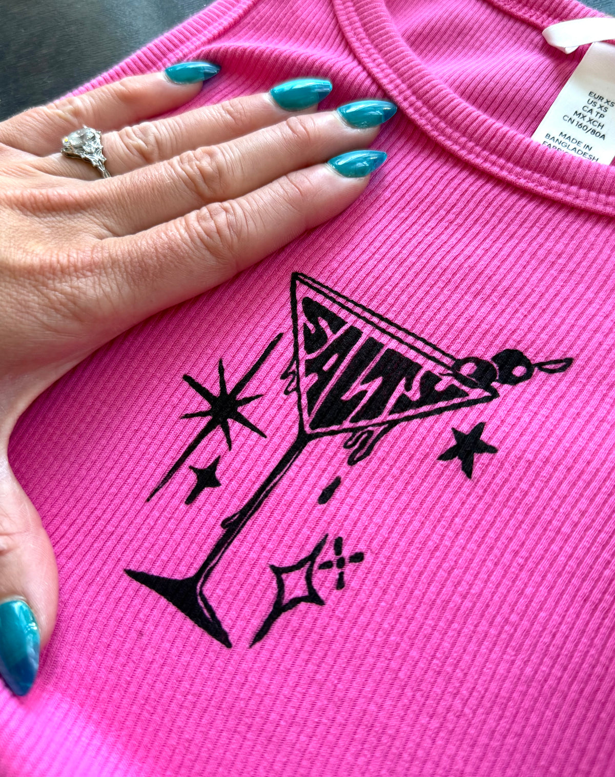 Salty Cropped Tank