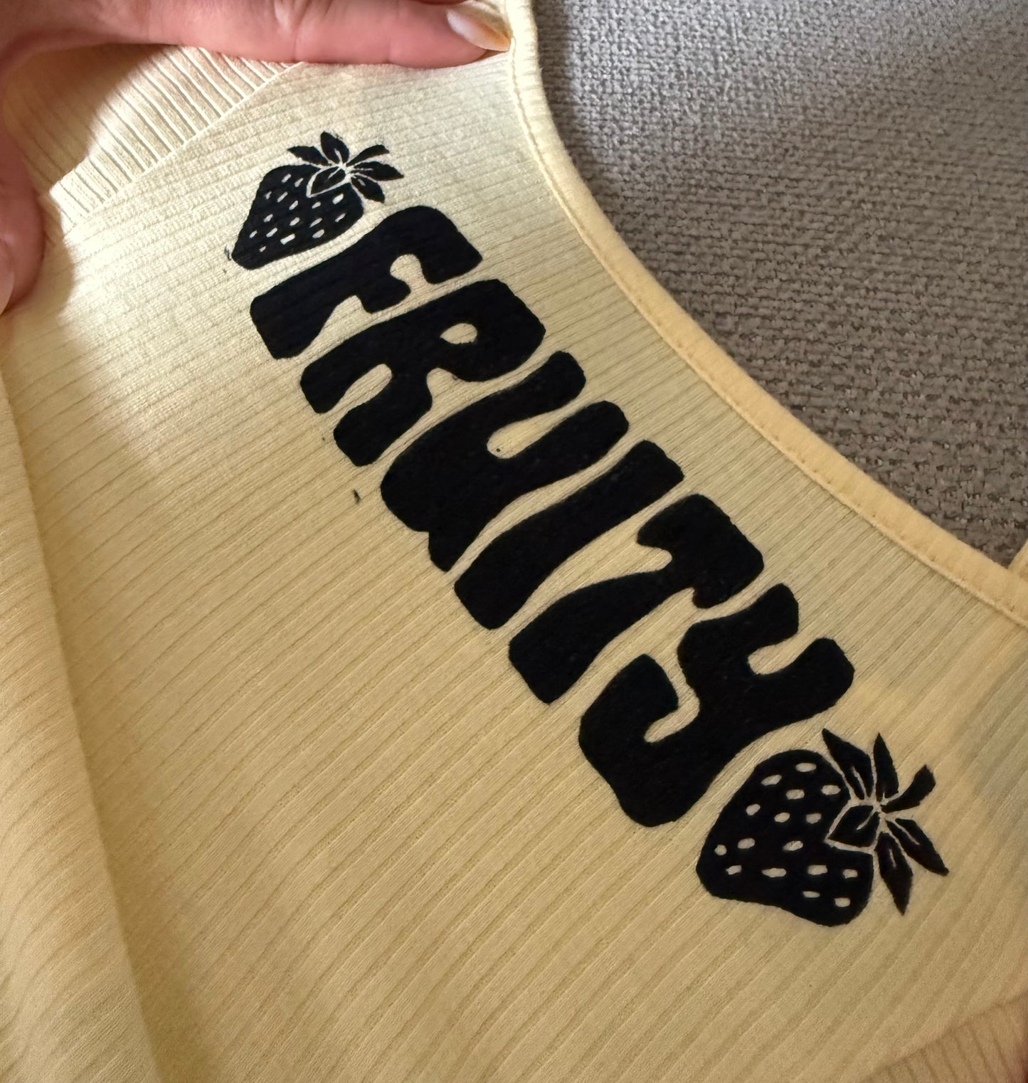 Fruity Cropped Tank