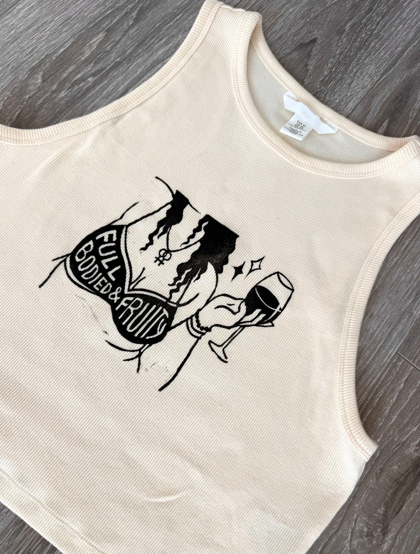 Full Bodied & Fruity Cropped Tank