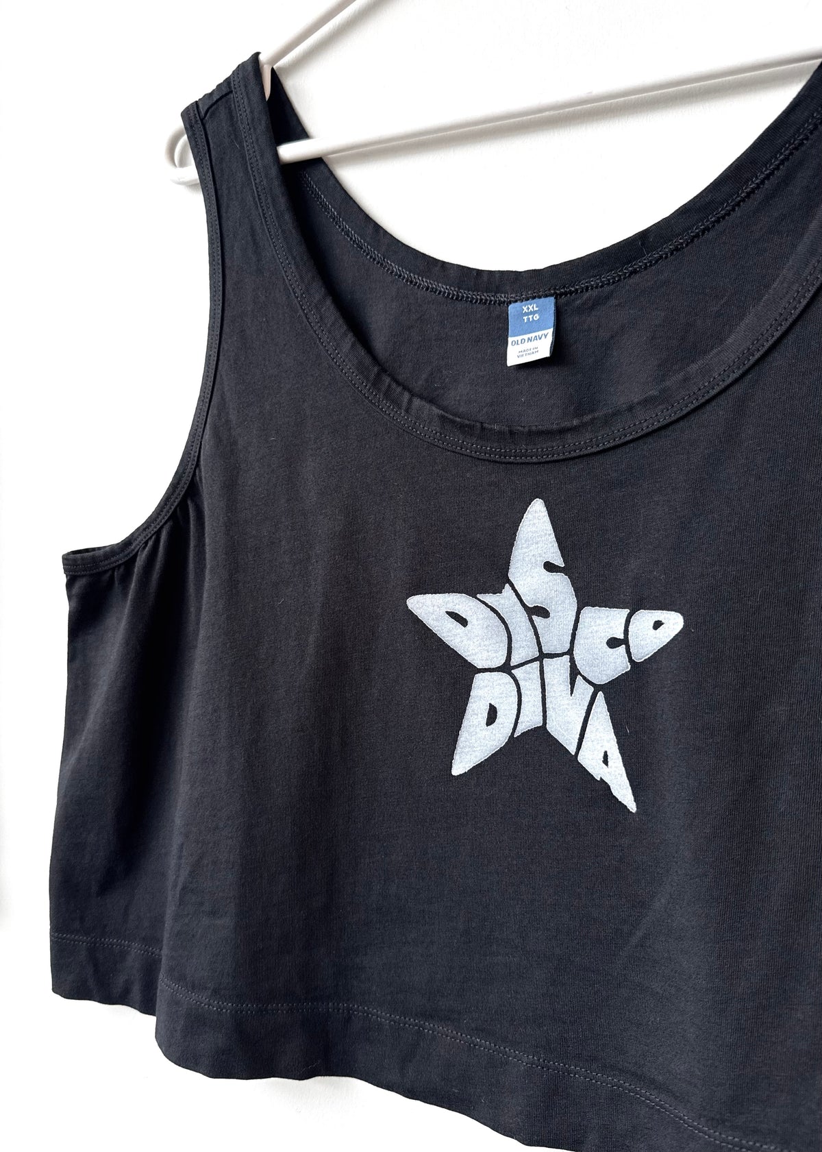 Disco Diva Cropped Tank