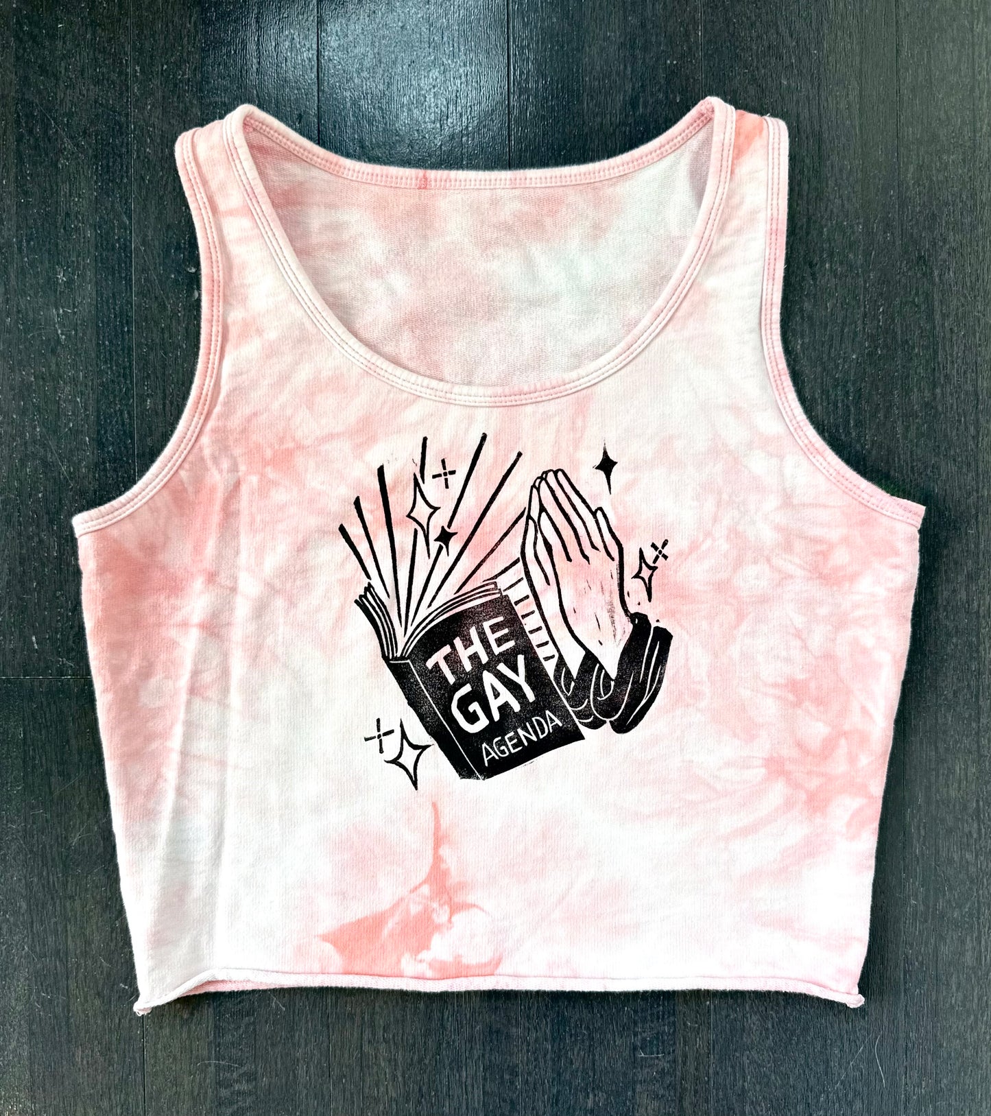 Gay Agenda Cropped Tank