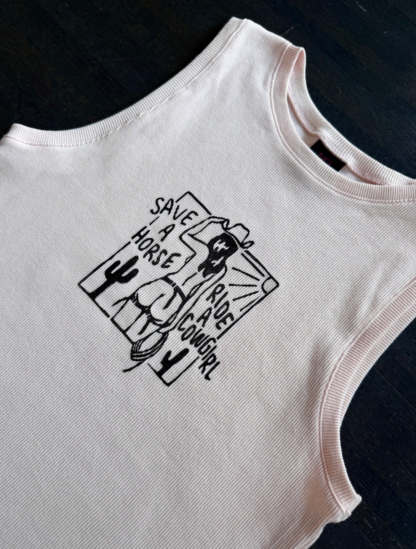 Cowgirl Cropped Tank