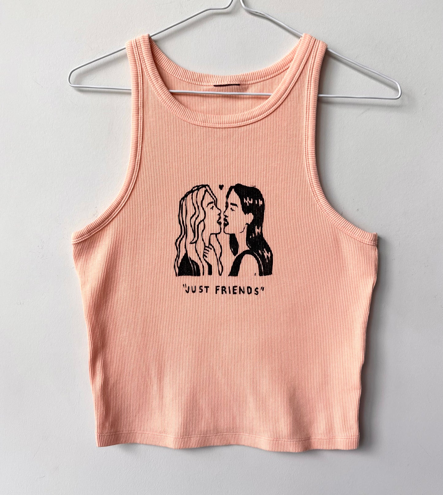“Just Friends” Lovers Cropped Tank