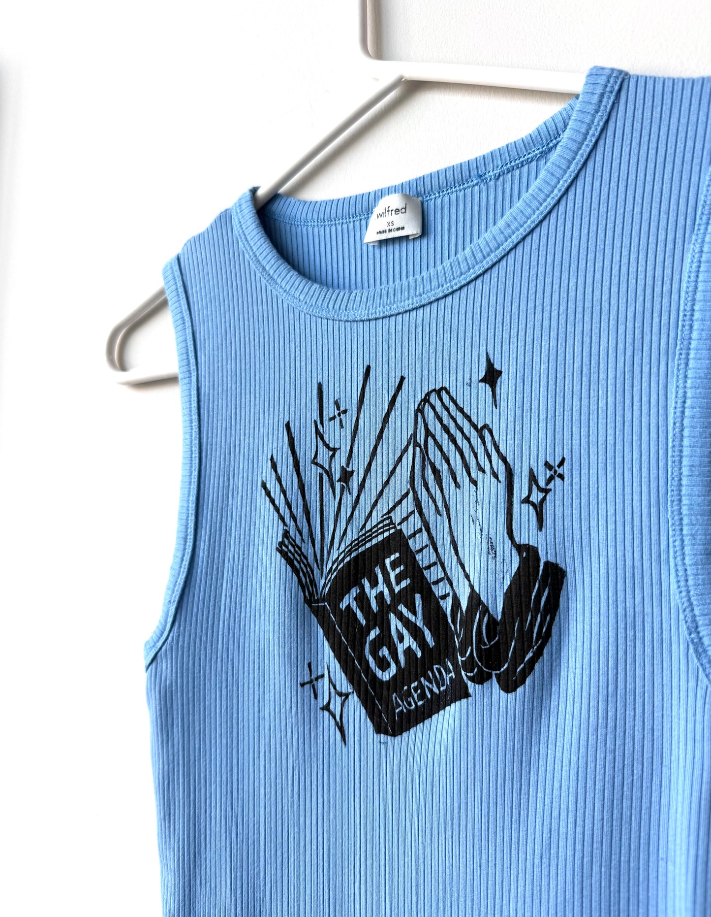 Gay Agenda Ribbed Tank