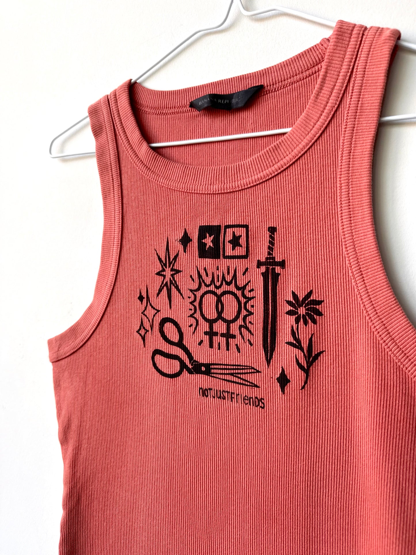 Patchwork Printed Tank Top