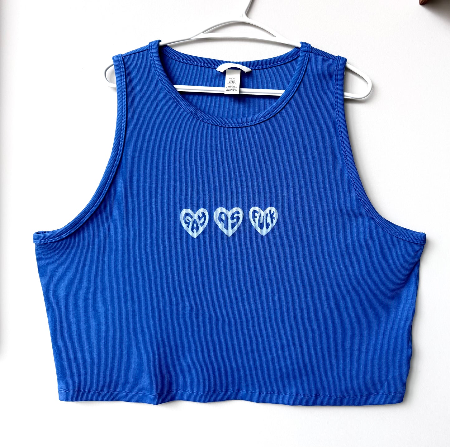 Gay As Fuck Cropped Tank