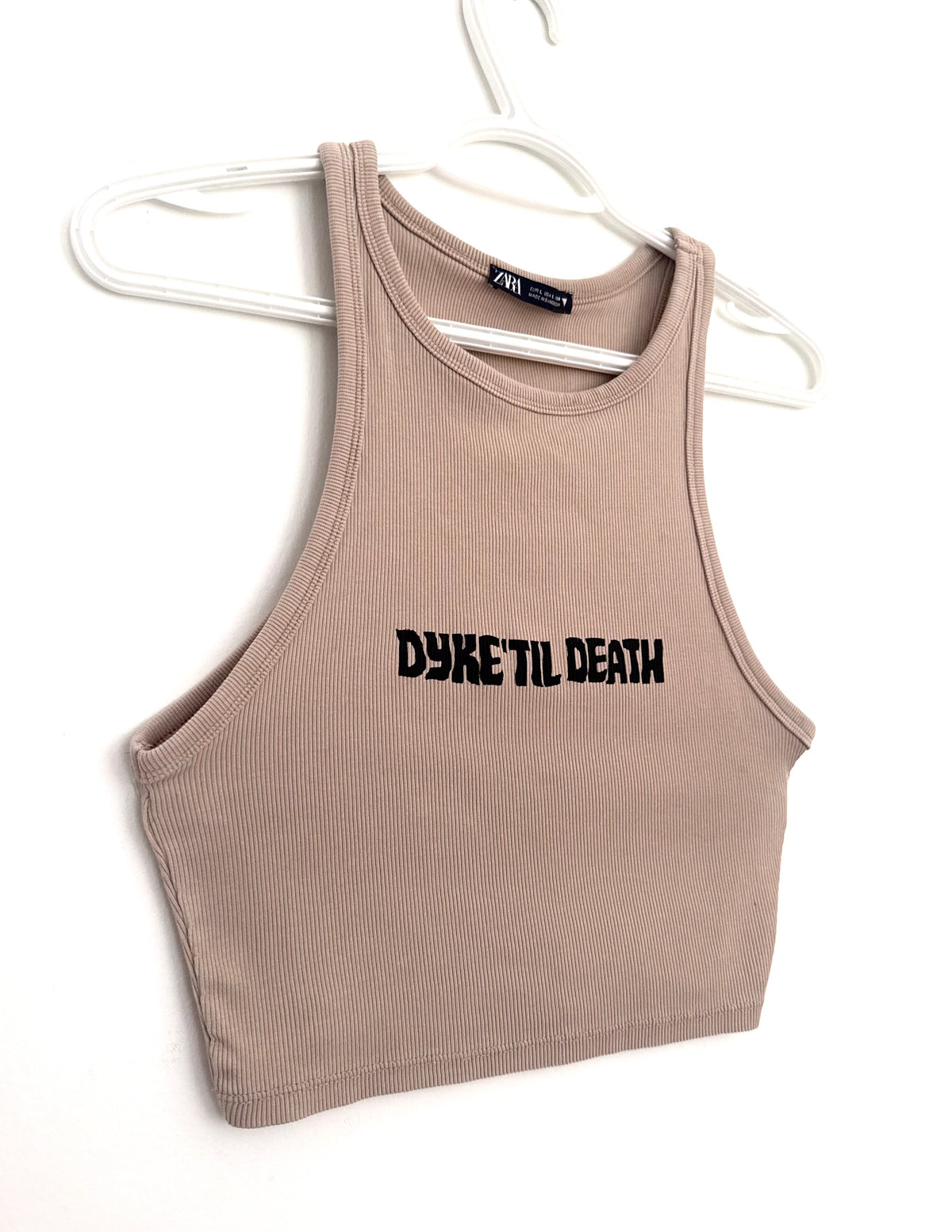 Dyke ‘Til Death Cropped Tank