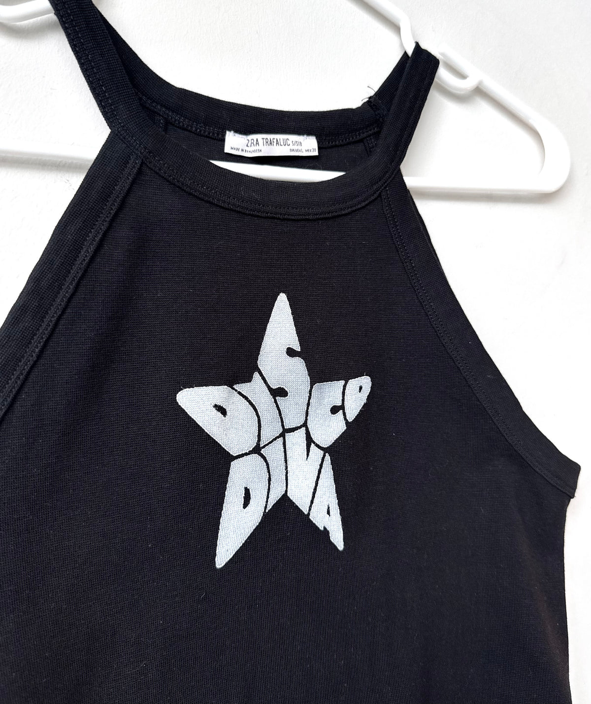 Disco Diva Cropped Tank