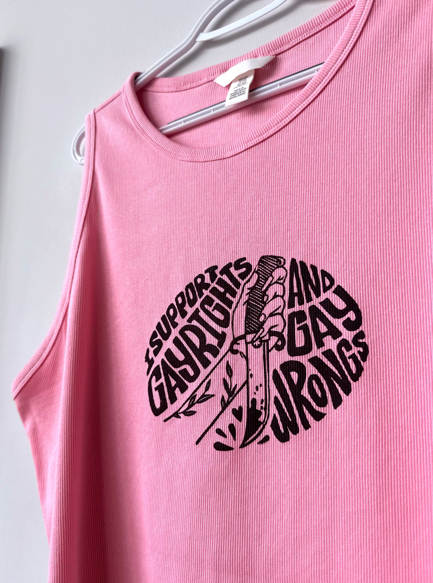 Gay Wrongs Cropped Tank