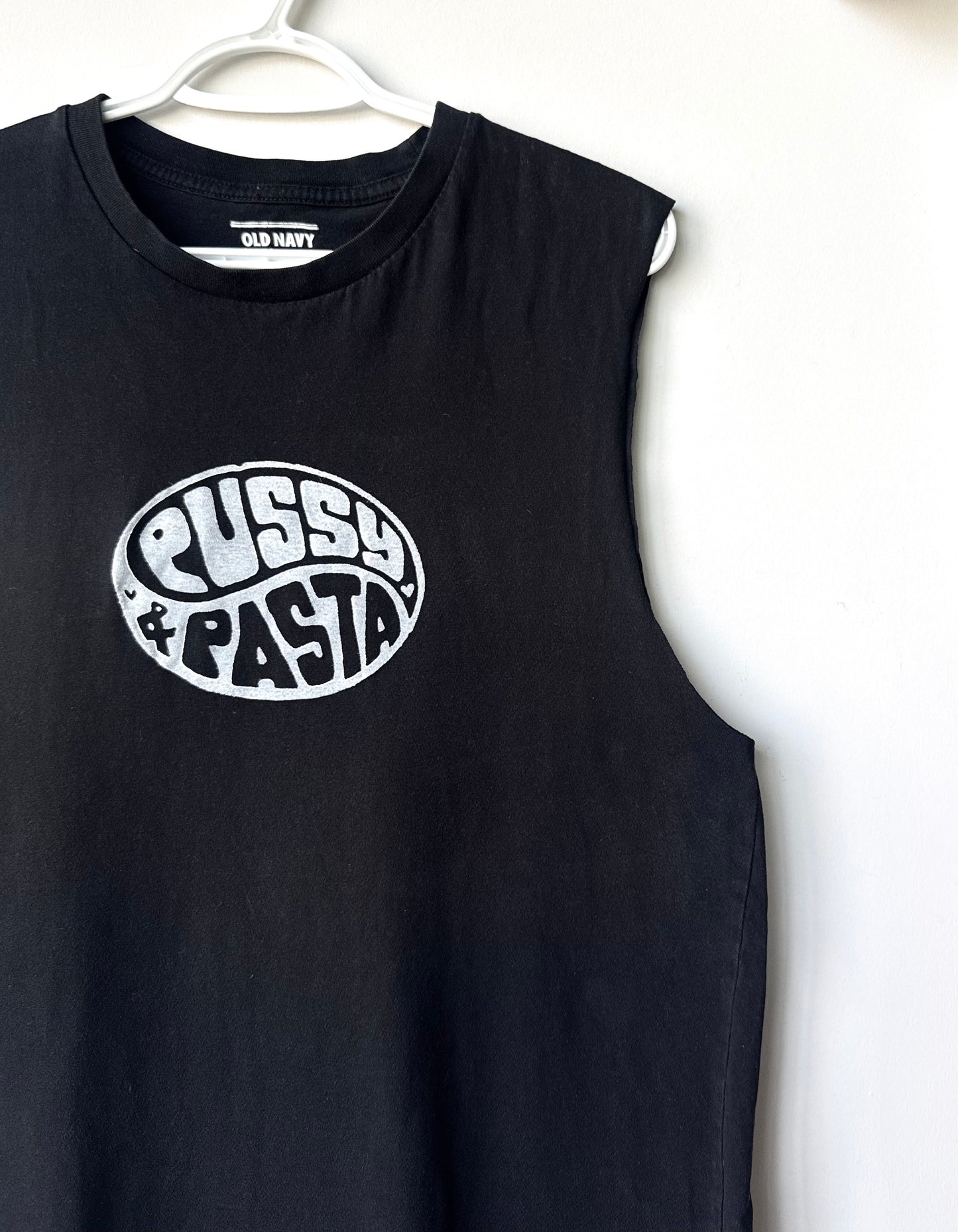 Pussy & Pasta Sleeveless Top