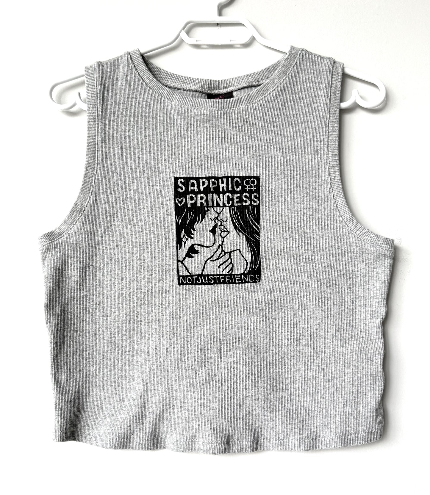 Sapphic Princess Cropped Tank