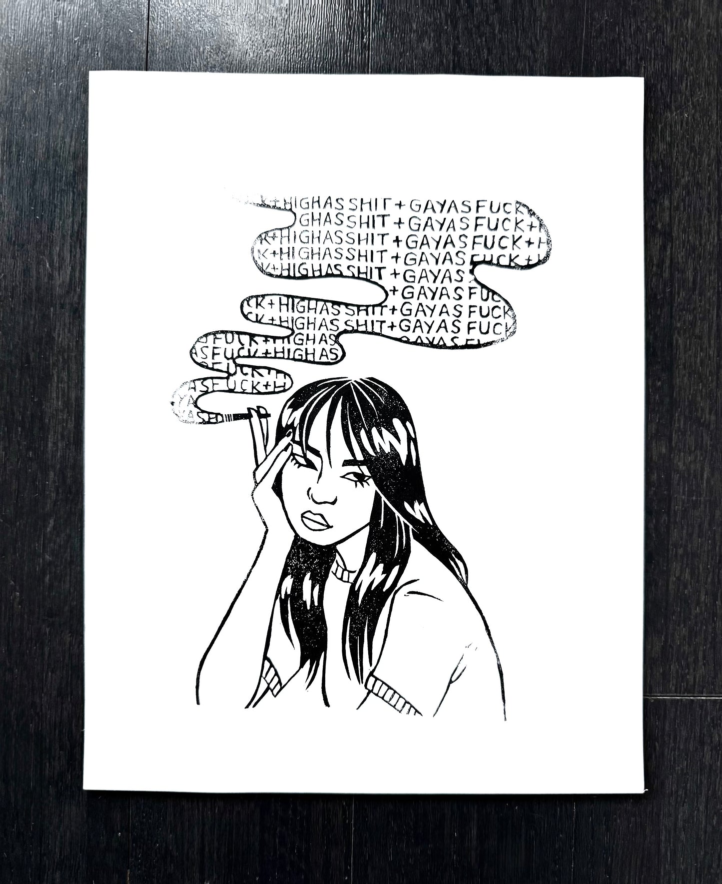 High AF 8”x10” Print