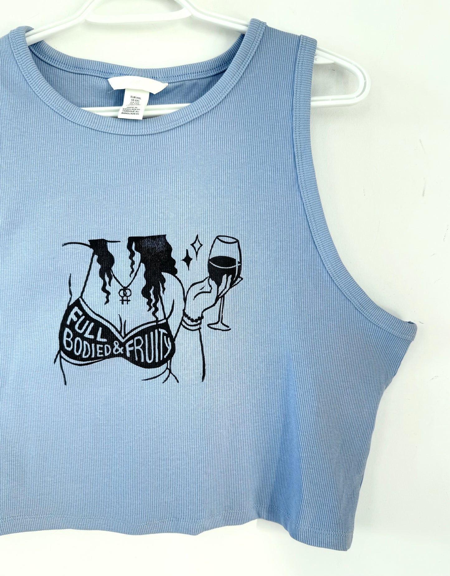 Full Bodied & Fruity Cropped Tank