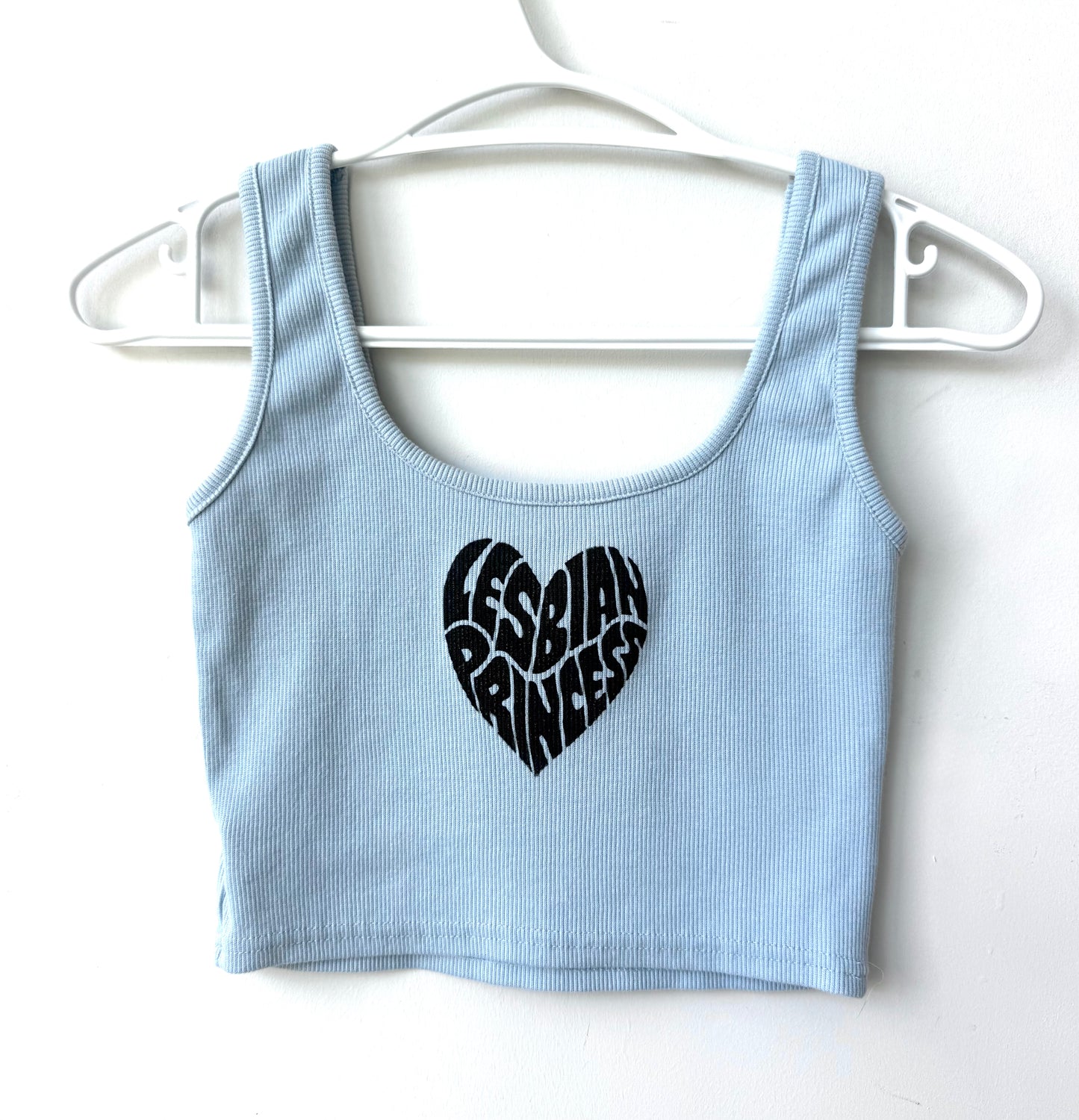 Lesbian Princess Cropped Tank