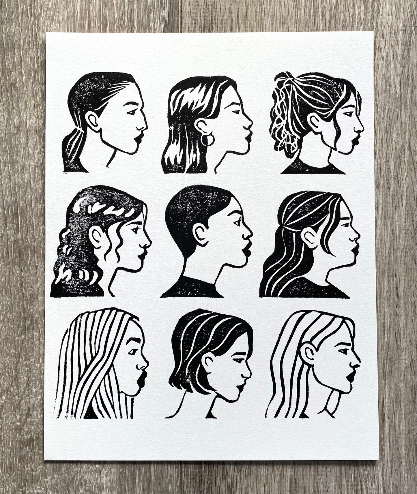 8.5”x11” Profiles Print