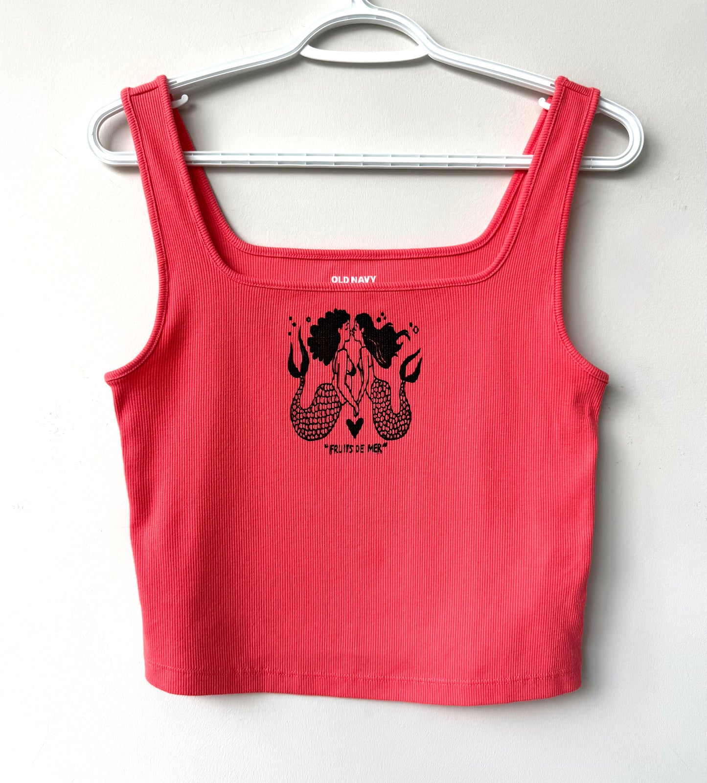 Mermaids Cropped Tank Top