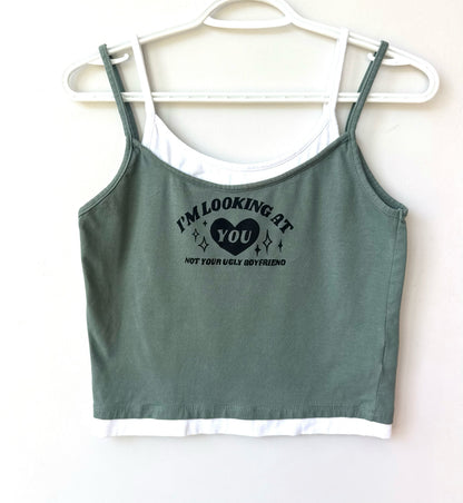 Looking At You Layered Tank Top