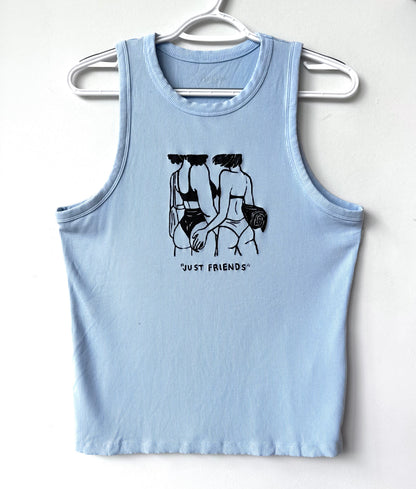 “Just Friends” Beach Babes Tank Top