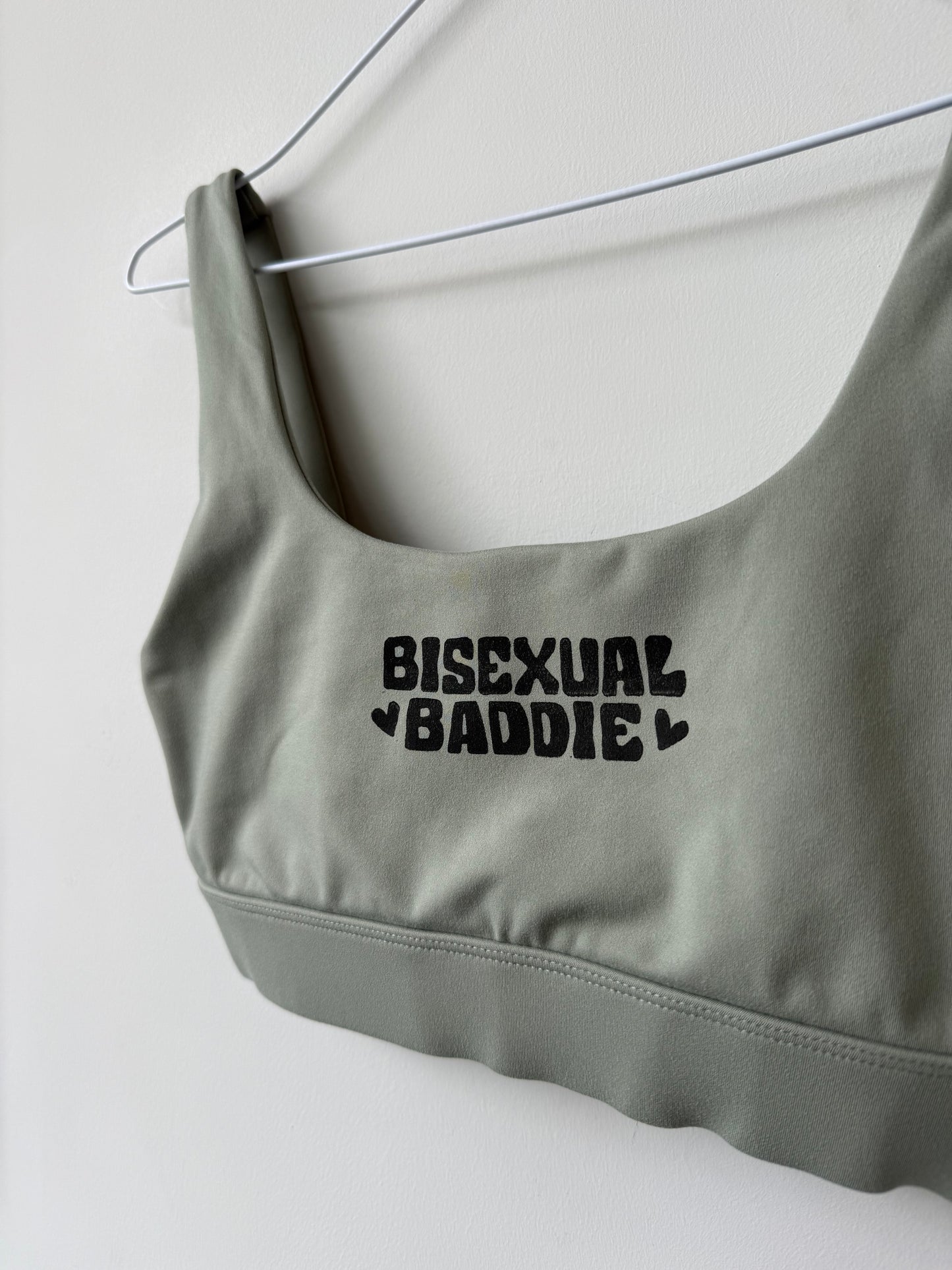 Bisexual Baddie Sports Bra