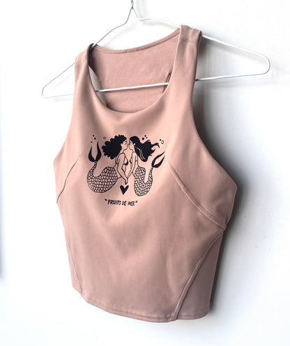 Mermaids Athletic Tank/Sports Bra