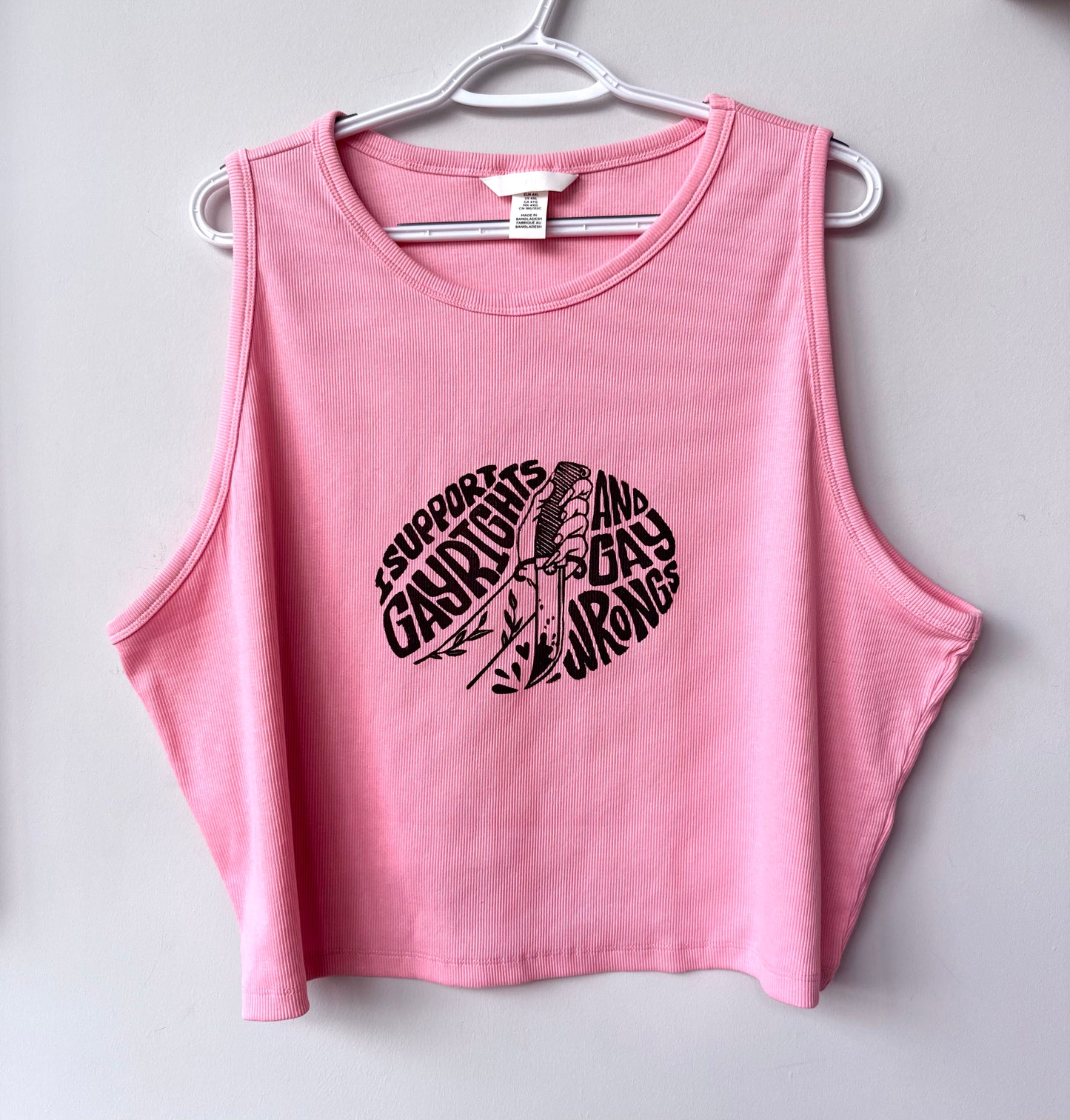 Gay Wrongs Cropped Tank