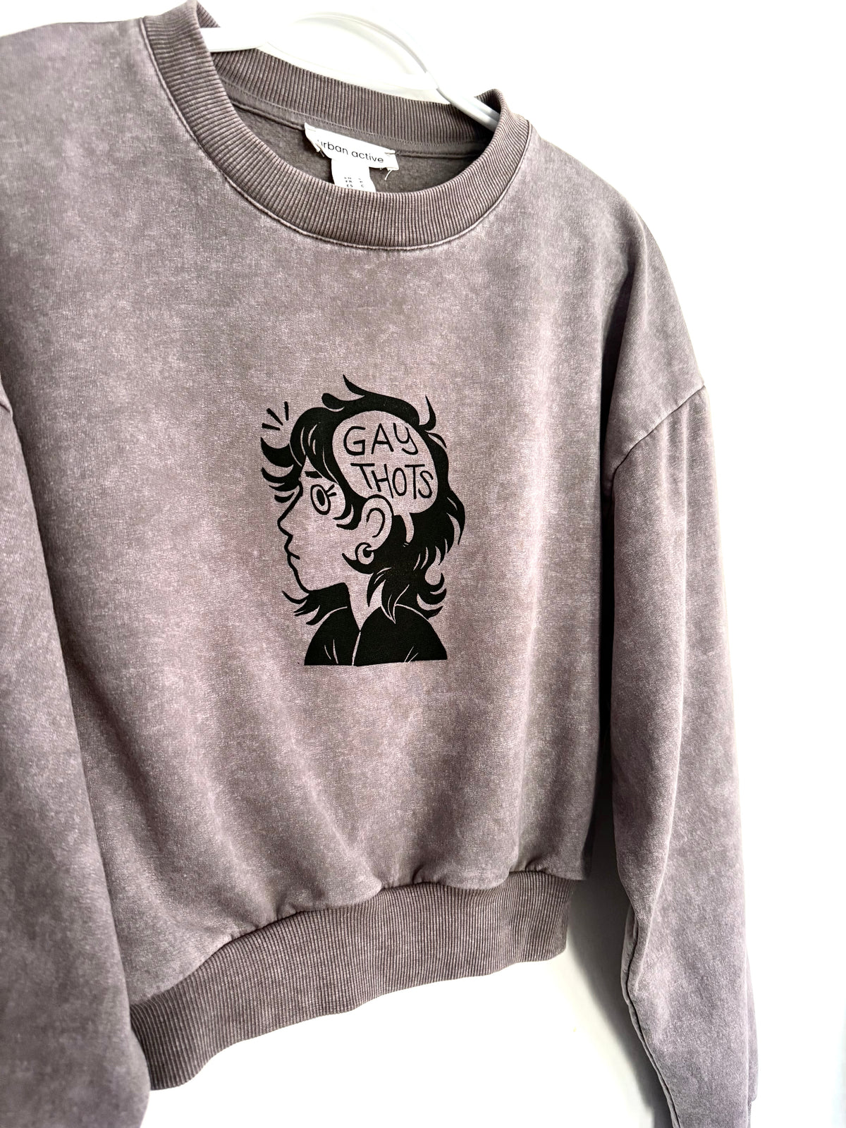 Gay Thots Cropped Crewneck