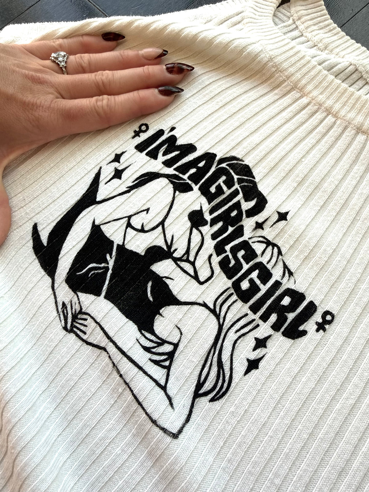 Girls Girl Soft Ribbed Tank