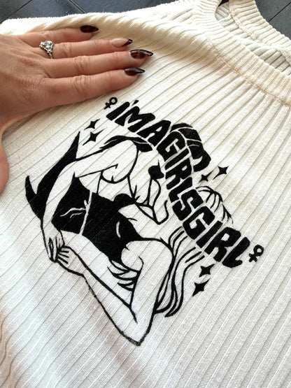 Girls Girl Soft Ribbed Tank