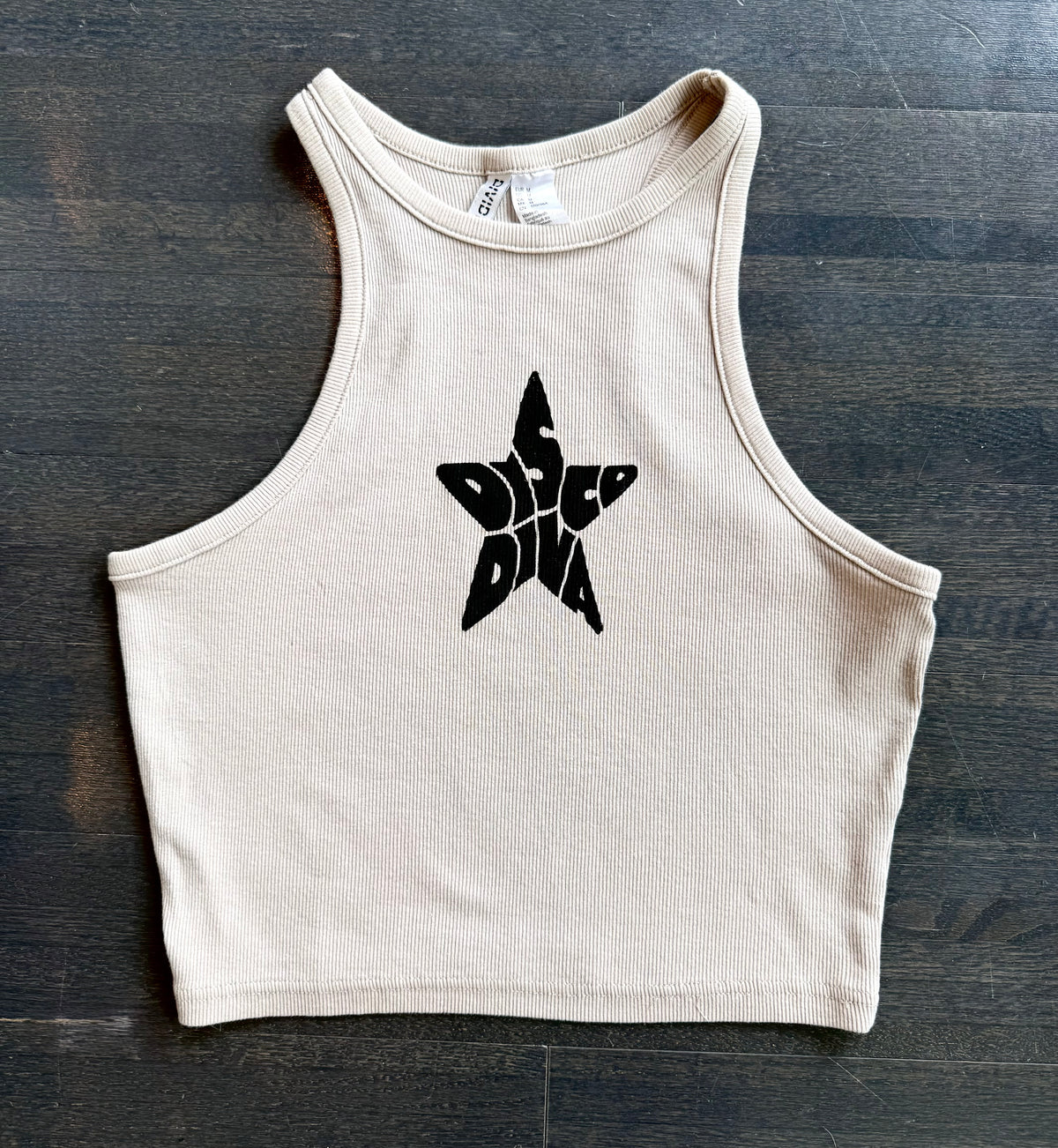 Disco Diva Cropped Tank