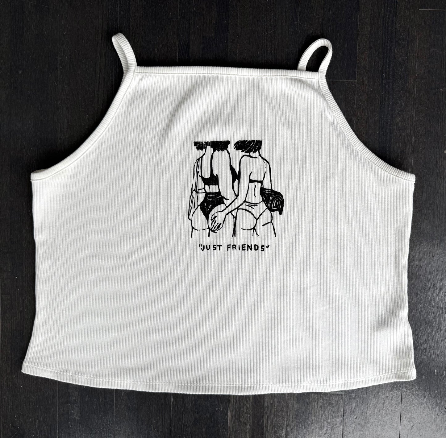 “Just Friends” Beach Babes Tank Top