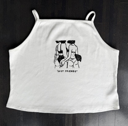 “Just Friends” Beach Babes Tank Top