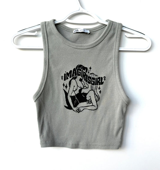 Girls Girl Cropped Tank