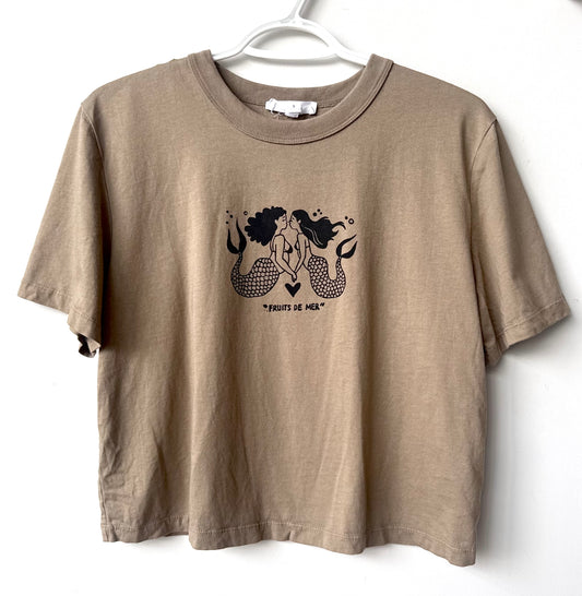 Mermaids Cropped T