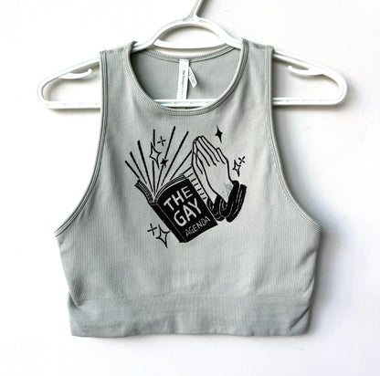 Gay Agenda Cropped Tank
