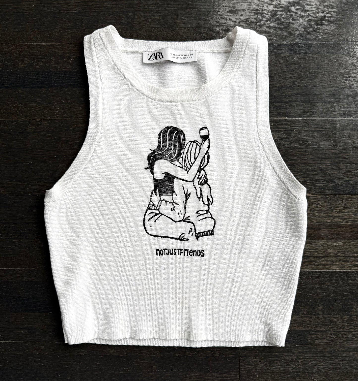 Roommates Cropped Tank